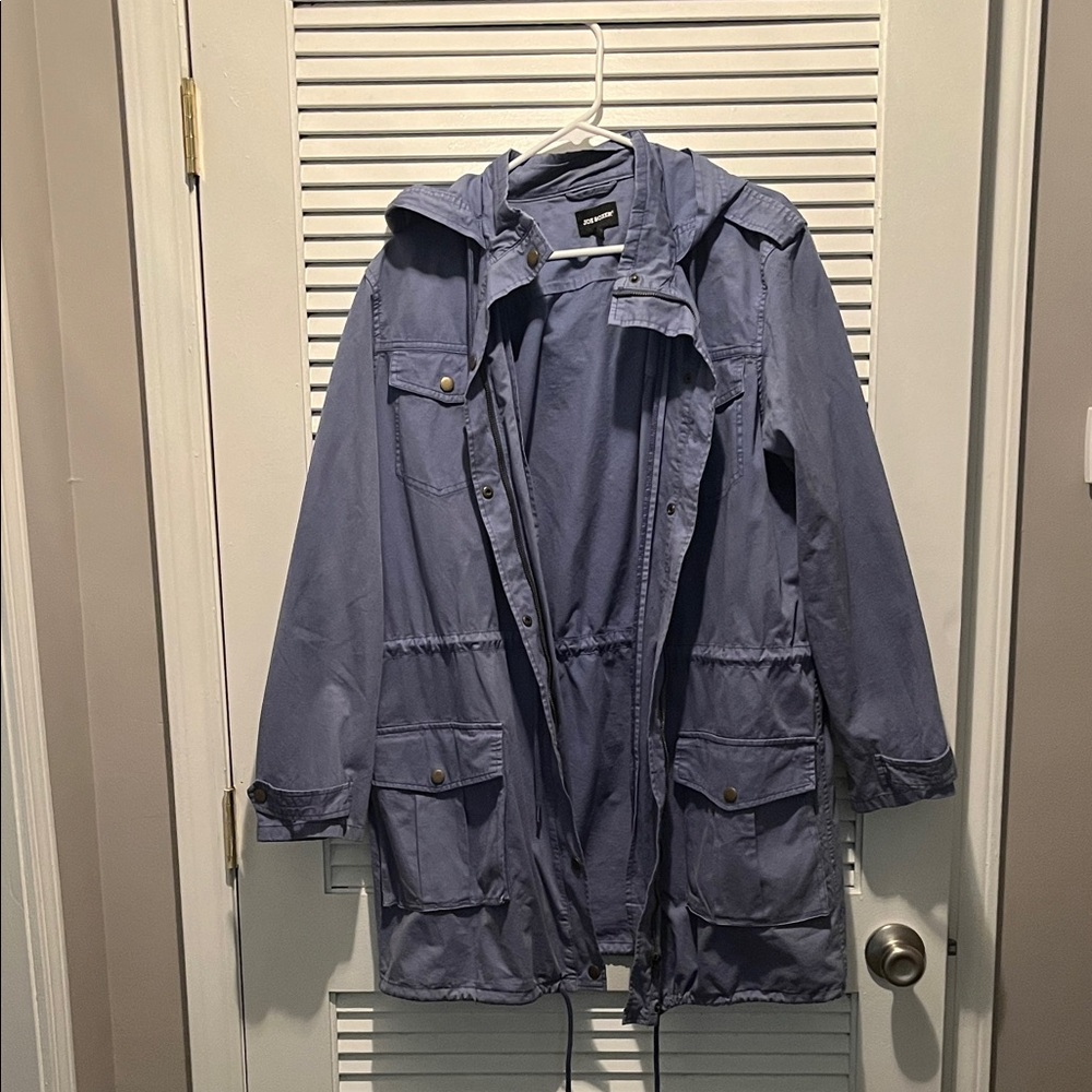 Joe Boxer Blue Trench Coat